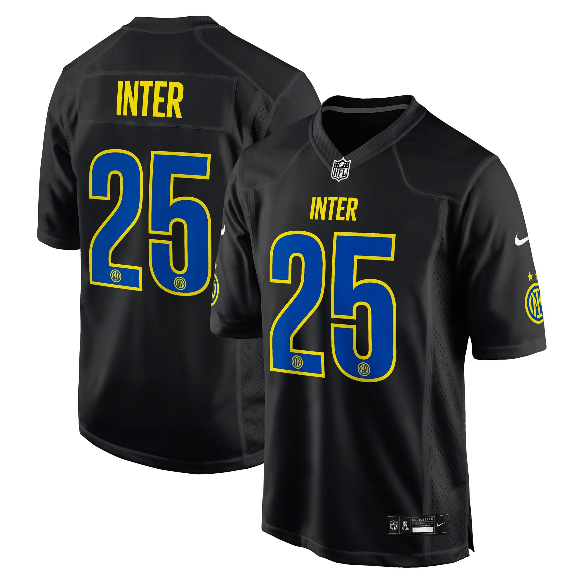 Inter Milan x NFL Nike Game Road Jersey