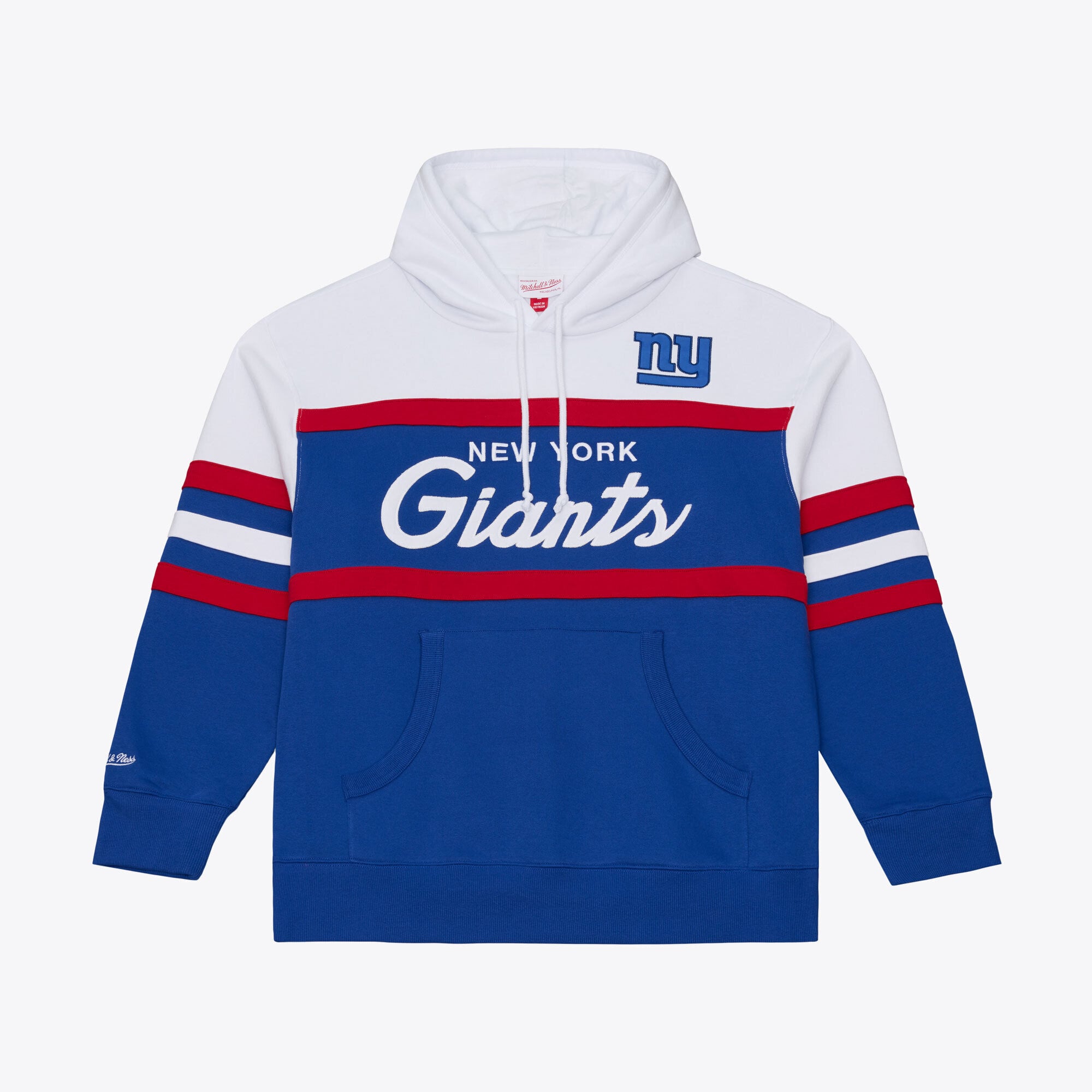 Men’s Mitchell & Ness Royal New York Giants Head Coach Hoodie