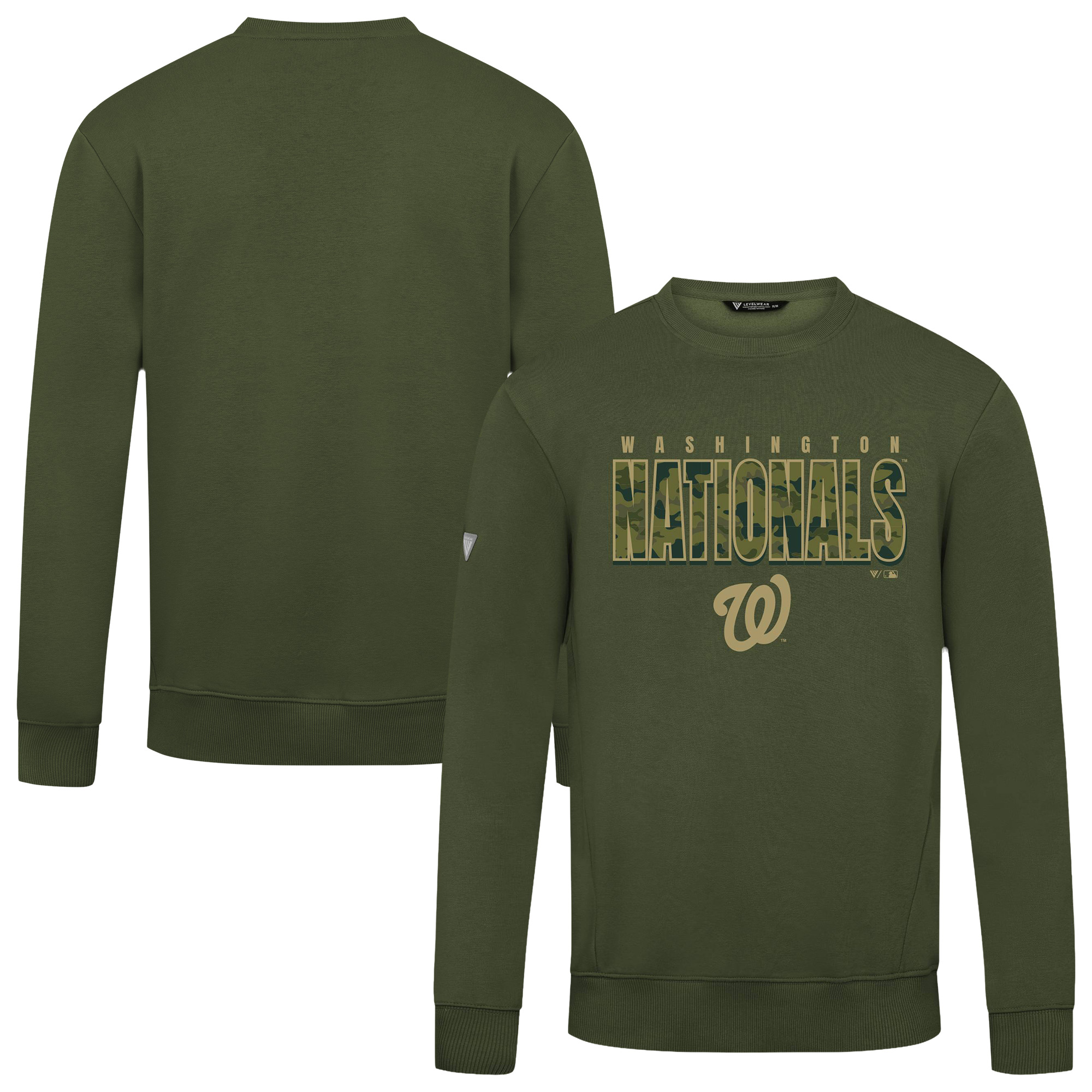 Men’s Levelwear Green Washington Nationals Zane Protect Pullover Sweatshirt Men’s Levelwear Green Washington Nationals Zane Protect Pullover Sweatshirt