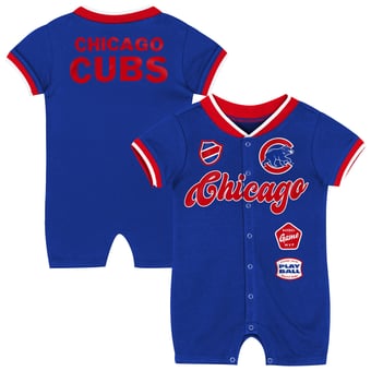 Infant Outerstuff Royal Chicago Cubs Pinch Coverall