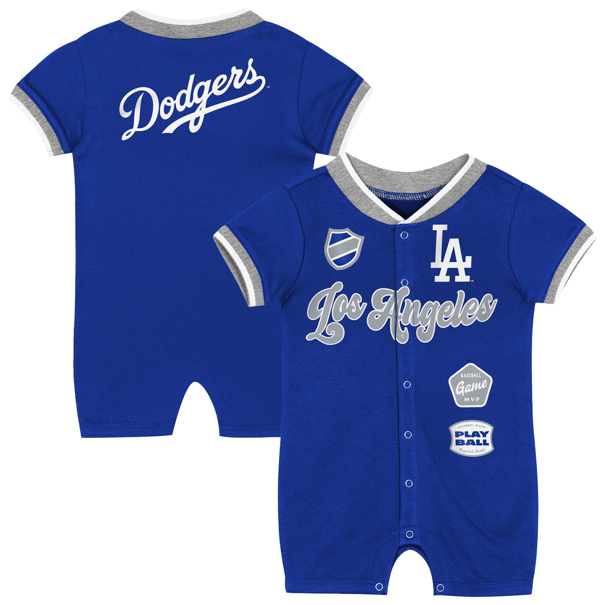 Infant Outerstuff Royal Los Angeles Dodgers Pinch Coverall
