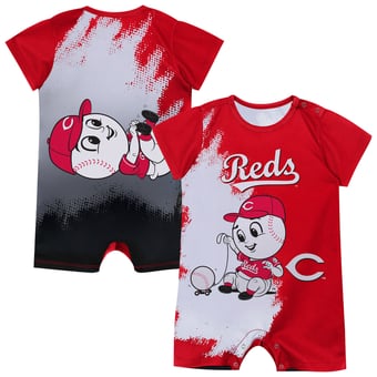 Infant Outerstuff  Red Cincinnati Reds Baby Mascot Bodysuit