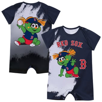 Infant Outerstuff  Navy Boston Red Sox Baby Mascot Bodysuit