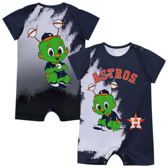 Infant Outerstuff  Navy Houston Astros Baby Mascot Bodysuit