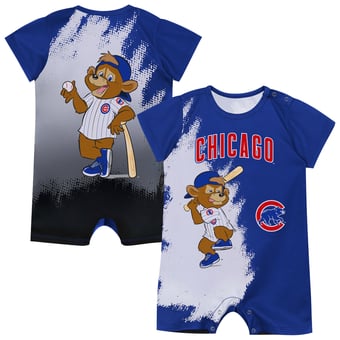 Infant Outerstuff  Royal Chicago Cubs Baby Mascot Bodysuit