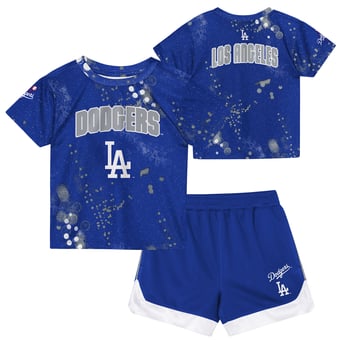 Toddler Outerstuff  Royal Los Angeles Dodgers Pinch Hitter T-Shirt & Shorts Set
