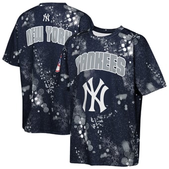 Youth Outerstuff Navy New York Yankees Y2 Tech Stadium Lights T-Shirt