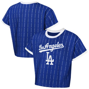 Girls Youth Outerstuff  Royal Los Angeles Dodgers Tech Keeper Fashion T-Shirt