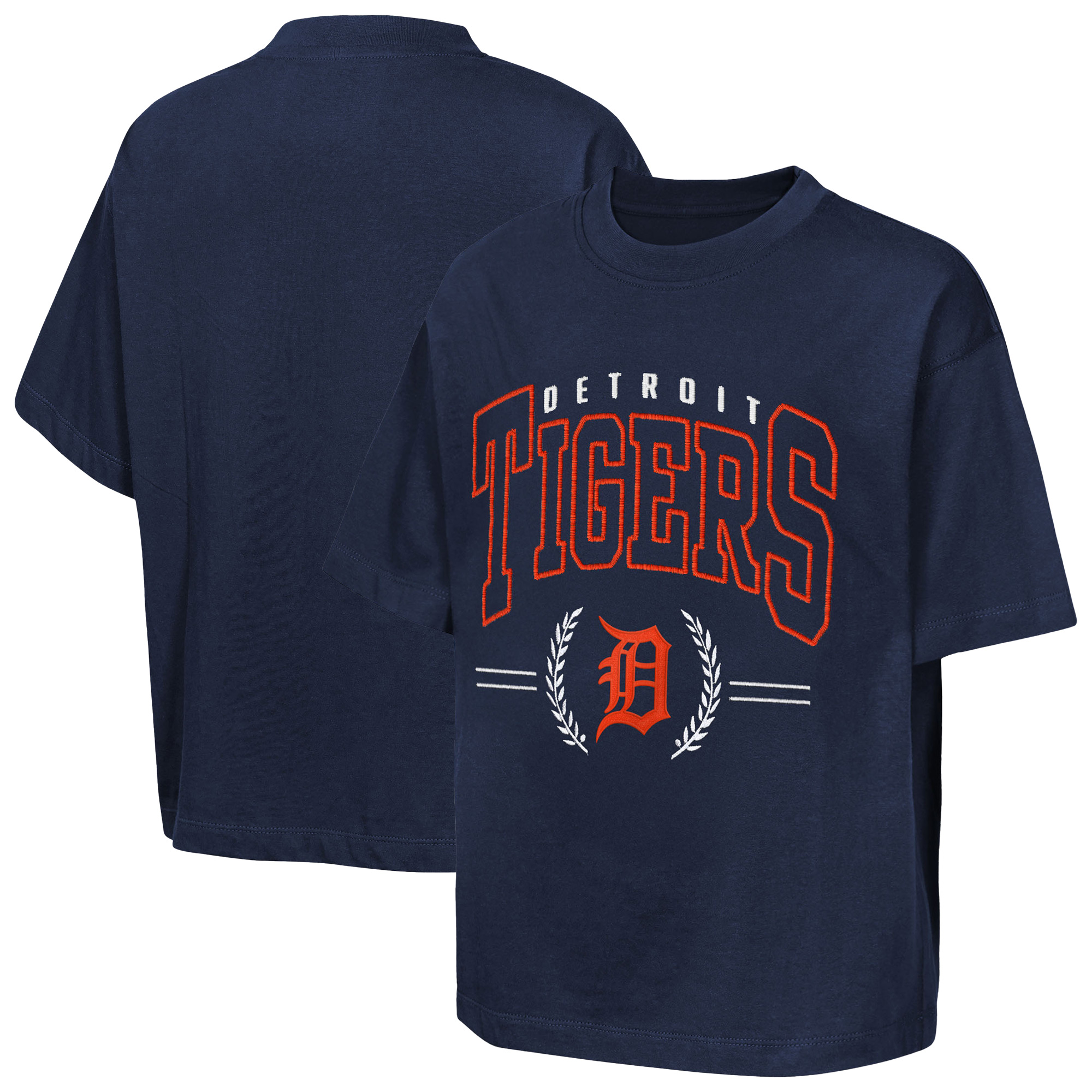 Youth Outerstuff  Navy Detroit Tigers Premium World Class T-Shirt