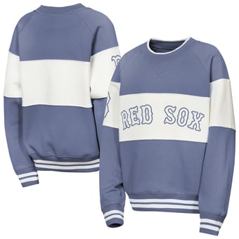 Youth Outerstuff  Blue Boston Red Sox Ultimate Pastels On Base Sweatshirt