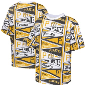 Youth Outerstuff  Yellow Pittsburgh Pirates All-Over Pennant T-Shirt