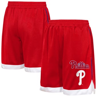Youth Outerstuff  Red Philadelphia Phillies Big League All Star Fashion Shorts
