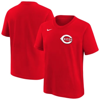 Youth Nike  Red Cincinnati Reds Wordmark T-Shirt