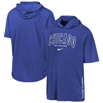 Youth Nike  Royal Chicago Cubs Dri-FIT Hooded T-Shirt