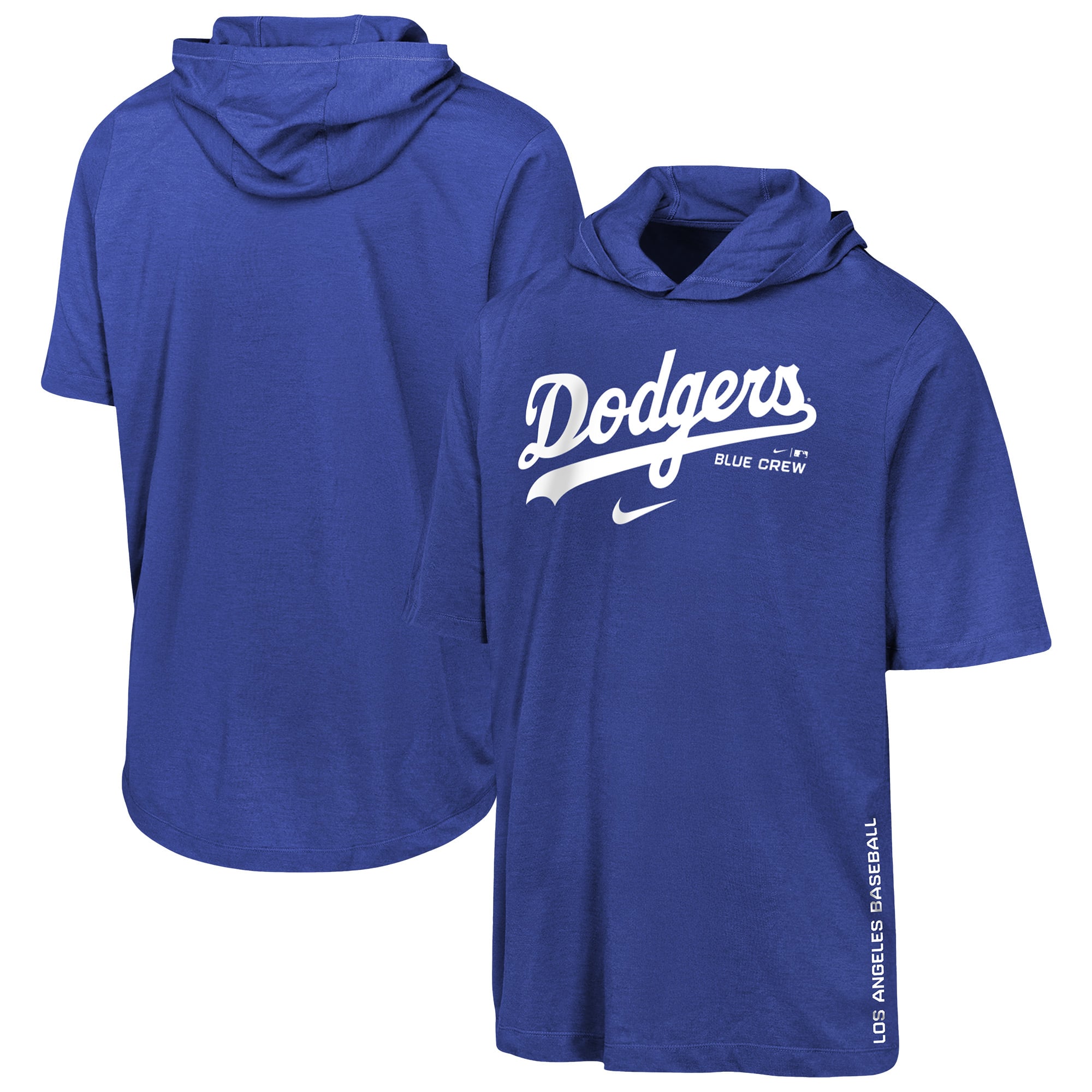 Youth Nike Royal Los Angeles Dodgers Dri-FIT Hooded T-Shirt