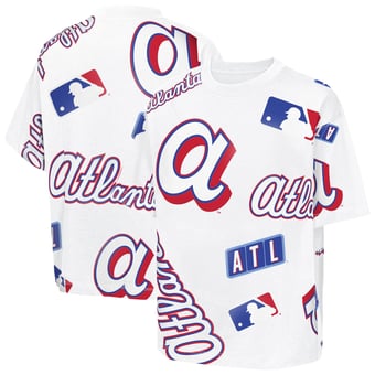 Youth Outerstuff  White Atlanta Braves 2026 City Connect Circus Catch T-Shirt