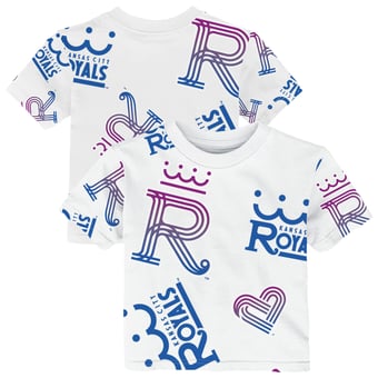 Infant Outerstuff White Kansas City Royals 2026 City Connect Game Day T-Shirt