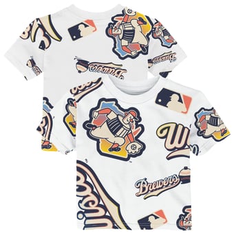 Infant Outerstuff White Milwaukee Brewers 2026 City Connect Game Day T-Shirt