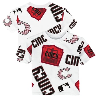 Infant Outerstuff White Cincinnati Reds 2026 City Connect Game Day T-Shirt