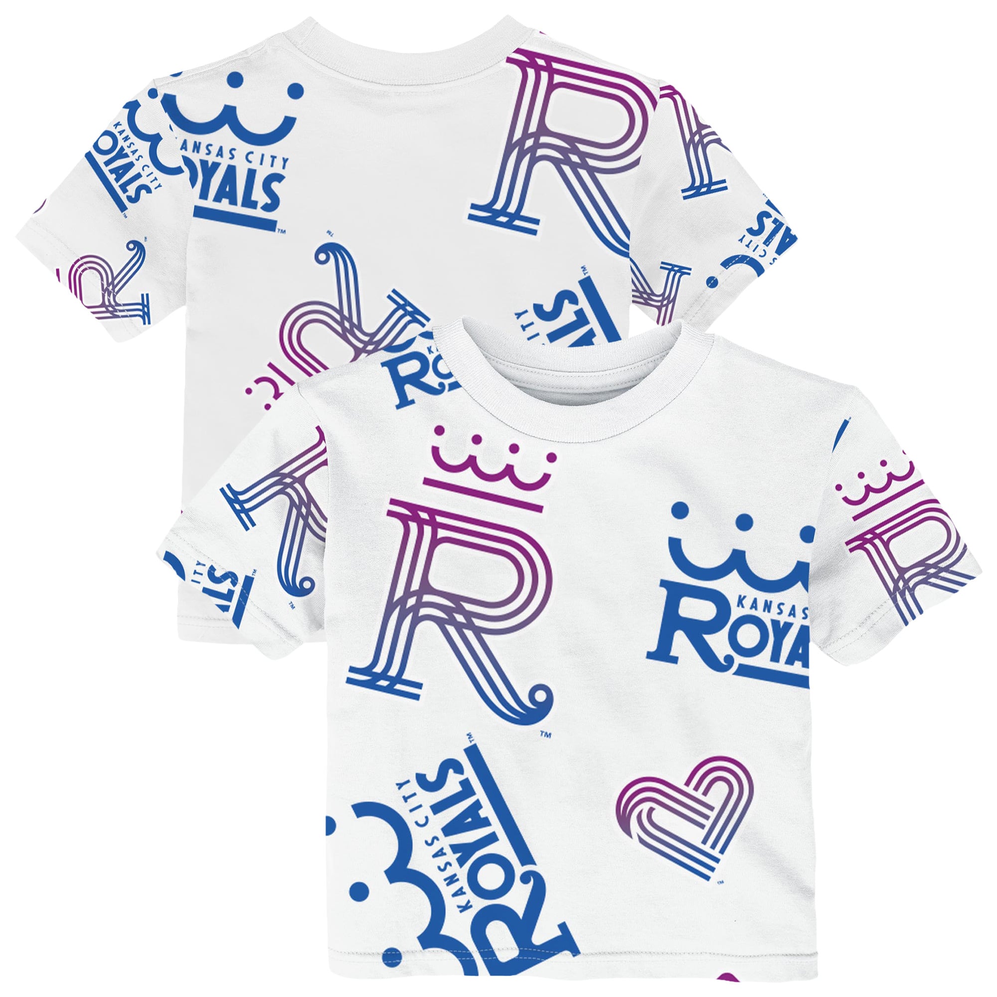 Toddler Outerstuff White Kansas City Royals 2026 City Connect Game Day T-Shirt