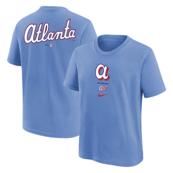 Youth Nike Powder Blue Atlanta Braves 2026 City Connect T-Shirt
