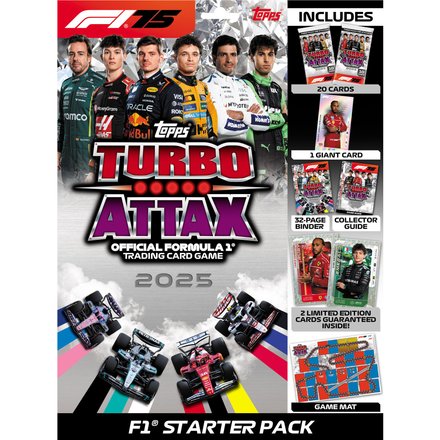 Formula 1 Turbo Attax 2025 Starter Pack