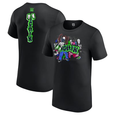 Men's Black Michin Superstar Art T-Shirt