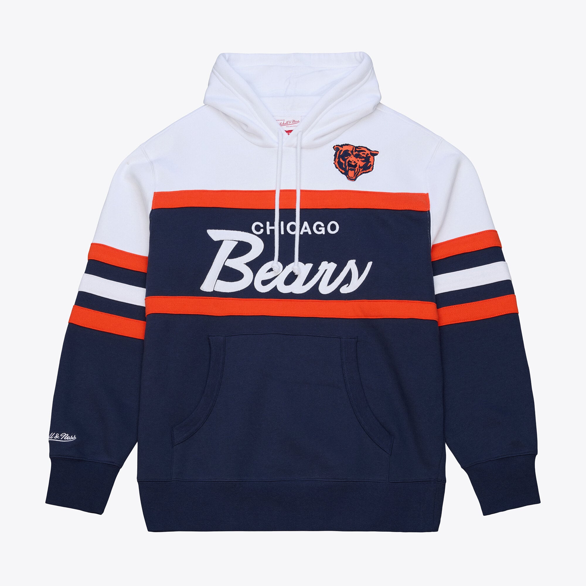 Sudadera con capucha azul marino Mitchell & Ness Chicago Bears Head Coach para hombre
