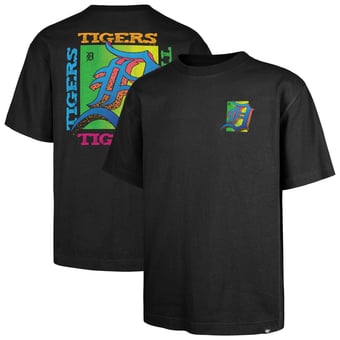 Men's '47 Black Detroit Tigers Sundale Foundation T-Shirt