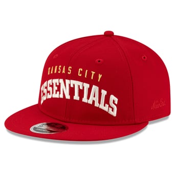 Men's New Era x Fear of God x NFL Red Kansas City Chiefs 9FIFTY Snapback Hat