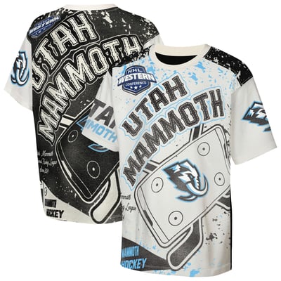 Youth Outerstuff  Cream Utah Mammoth Top Player T-Shirt