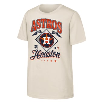 Youth Outerstuff  Natural Houston Astros Triple Hit T-Shirt