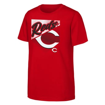 Youth Outerstuff  Red Cincinnati Reds Prime Plate T-Shirt