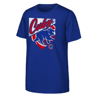Youth Outerstuff  Royal Chicago Cubs Prime Plate T-Shirt