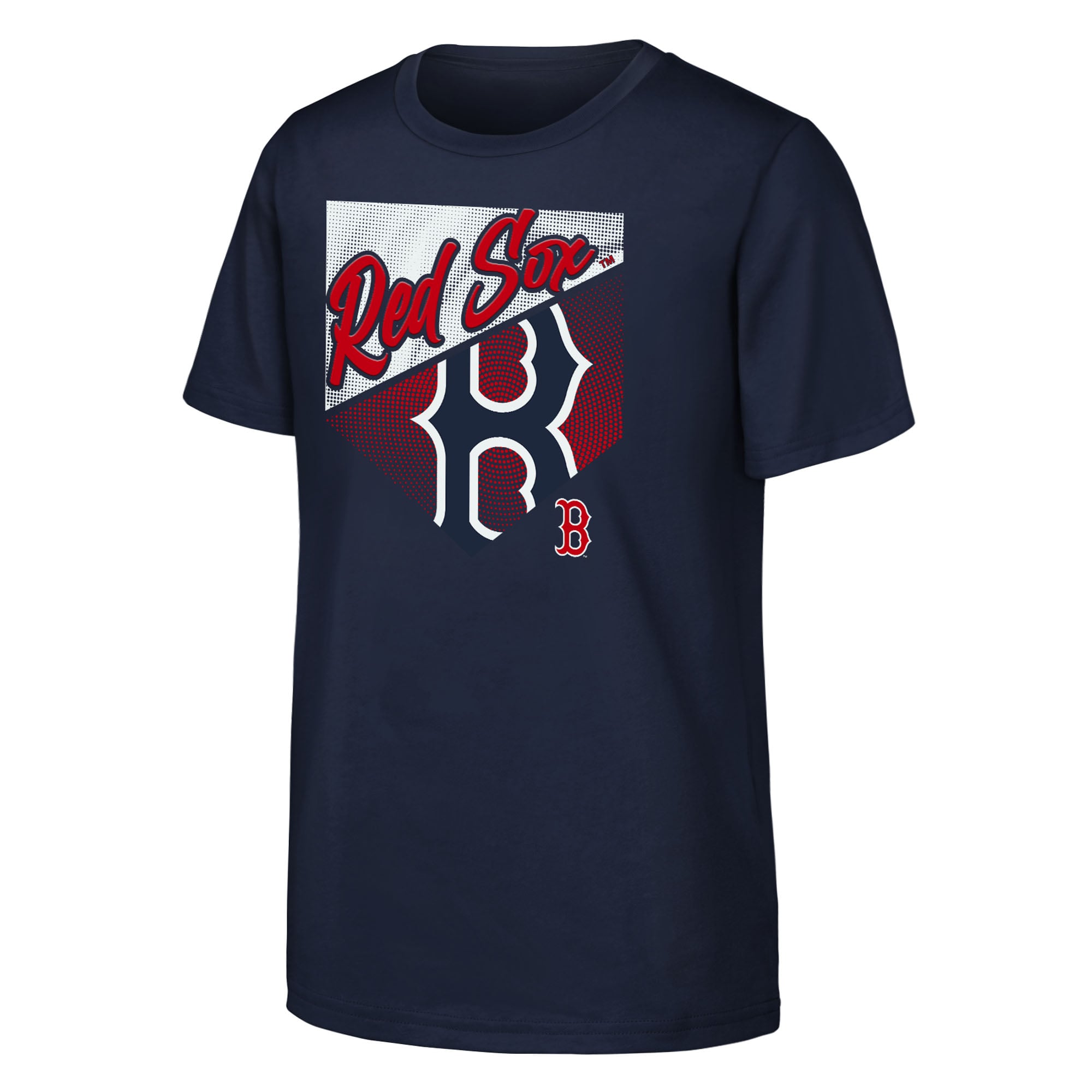 Youth Outerstuff  Navy Boston Red Sox Prime Plate T-Shirt