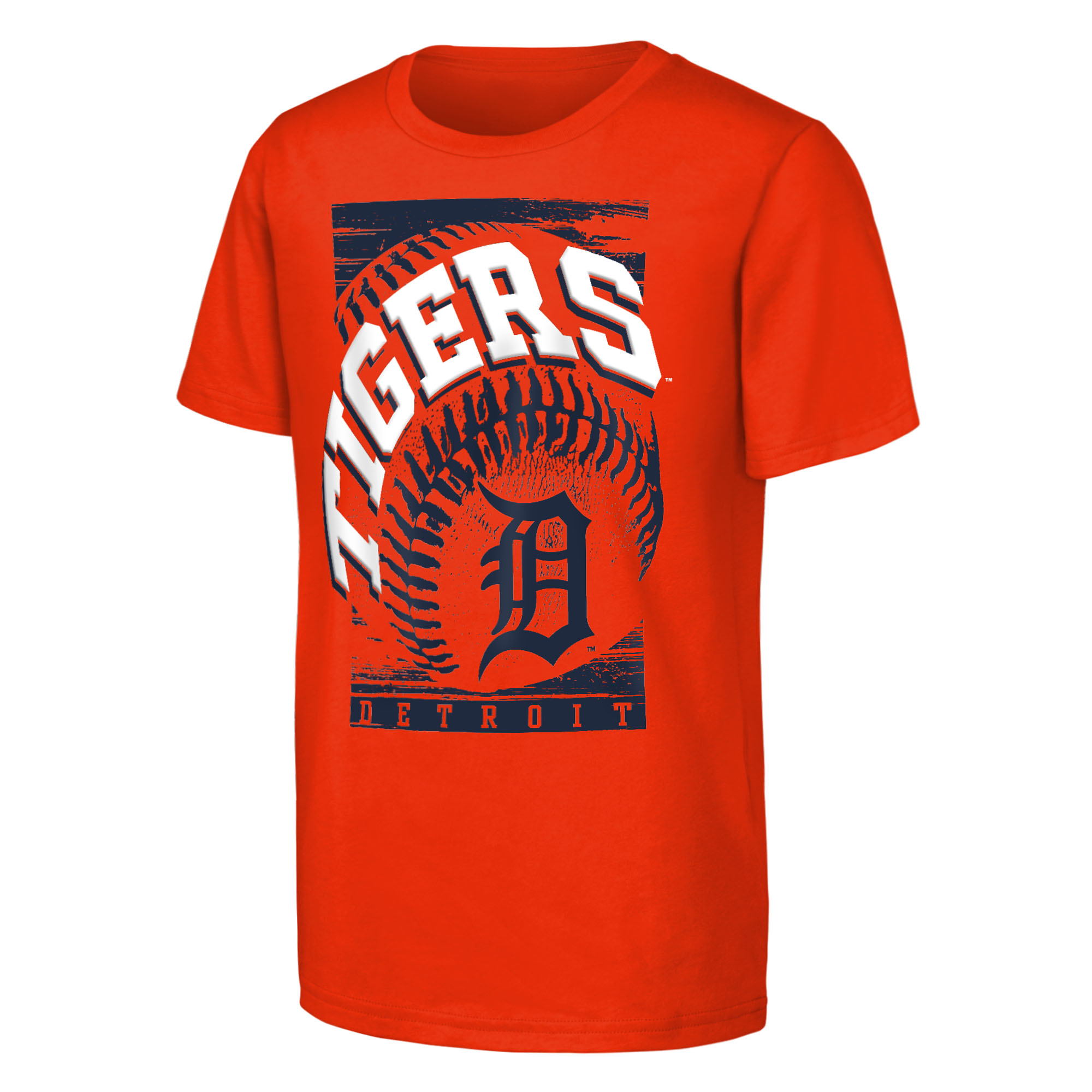 Youth Outerstuff  Orange Detroit Tigers Speed Pitch T-Shirt