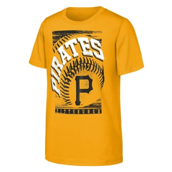 Youth Outerstuff  Gold Pittsburgh Pirates Speed Pitch T-Shirt