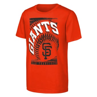 Youth Outerstuff  Orange San Francisco Giants Speed Pitch T-Shirt