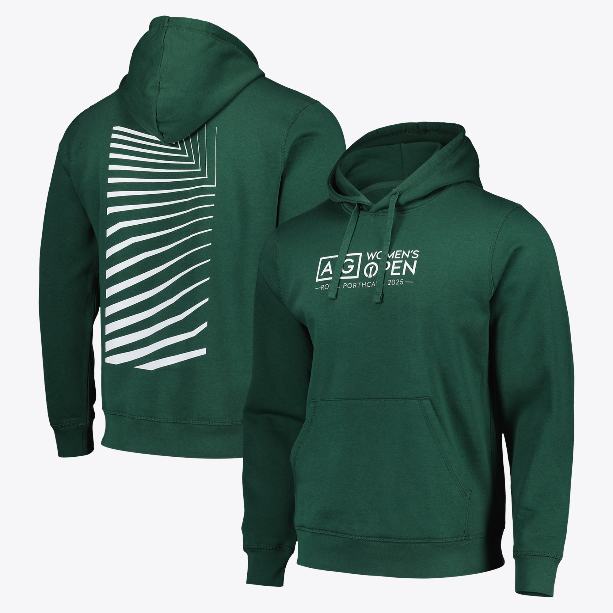 Felpa con cappuccio AIG Women's Open Royal Porthcawl 2025 - Verde - Unisex