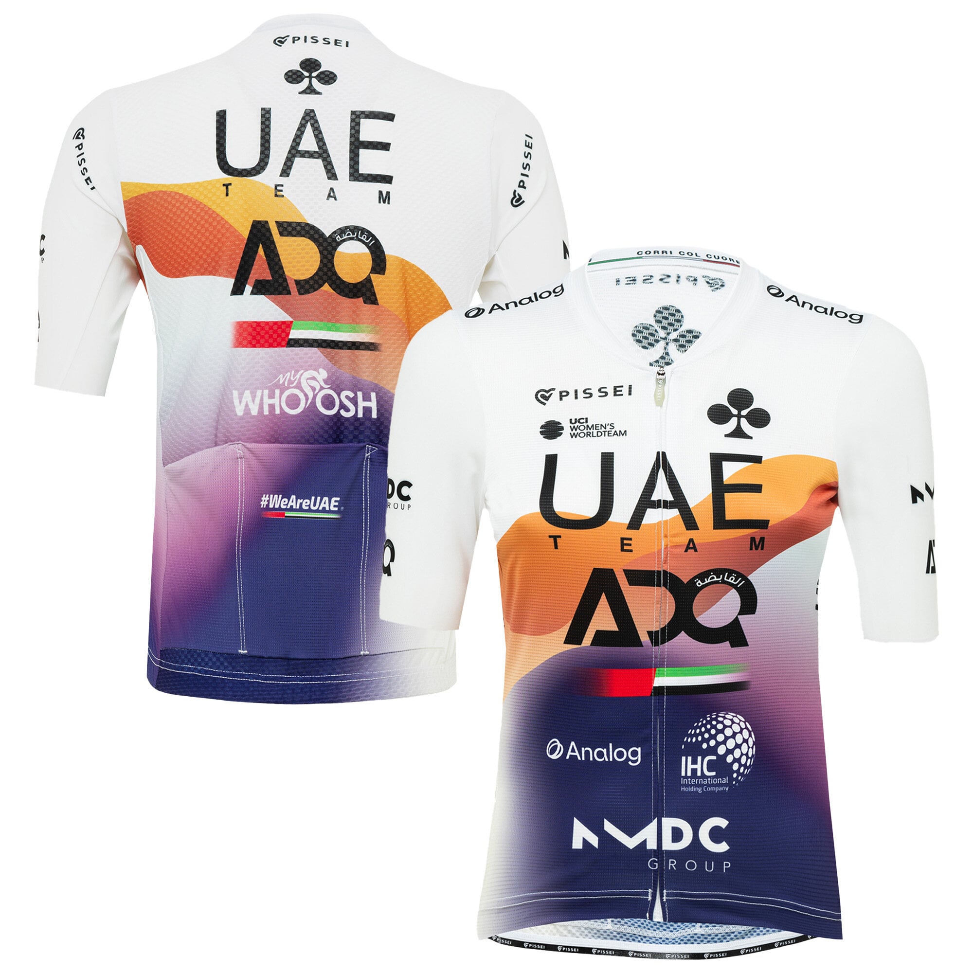 Maglia a maniche corte UAE Team Emirates Replica - Donna