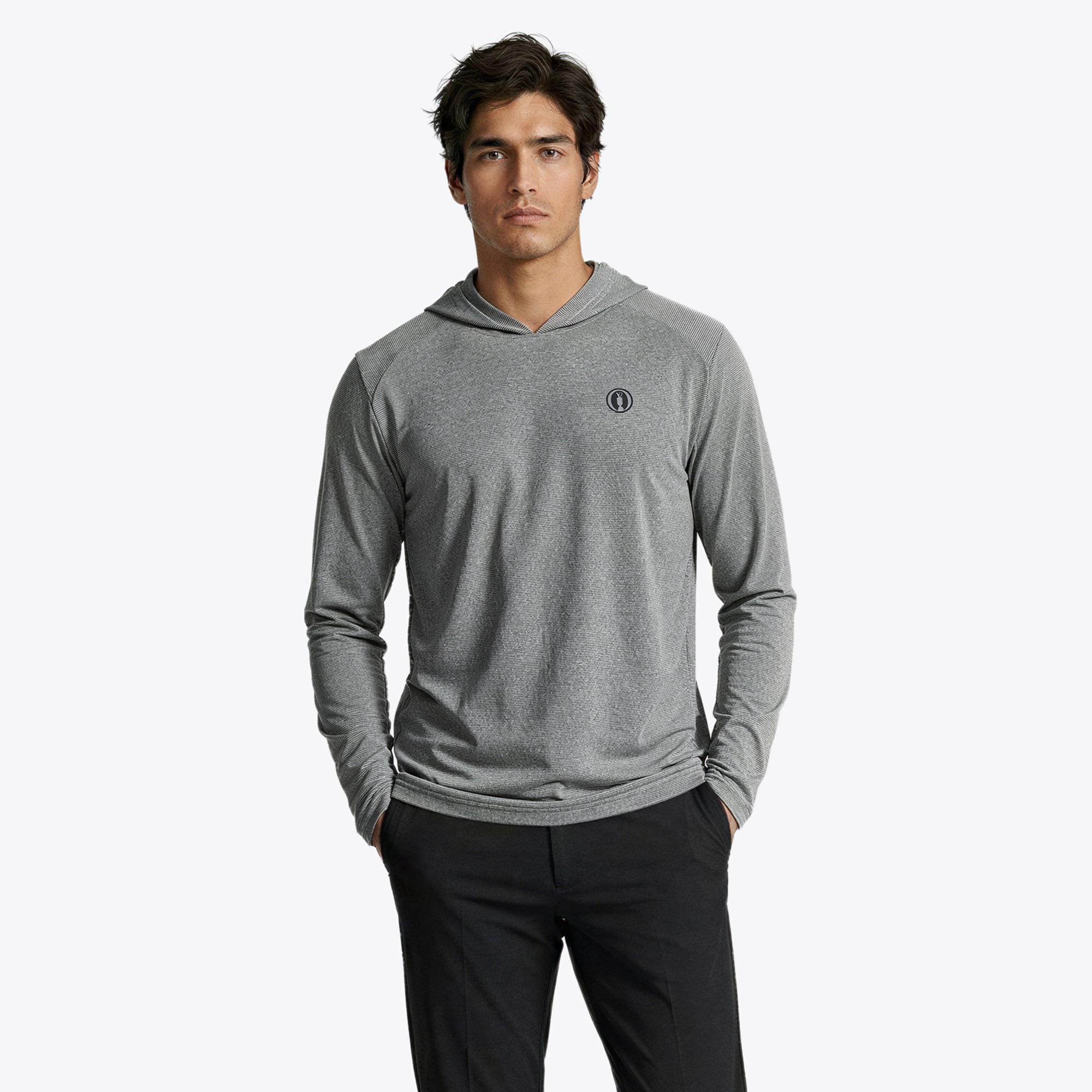 Felpa con cappuccio The Open Iconic - Nero