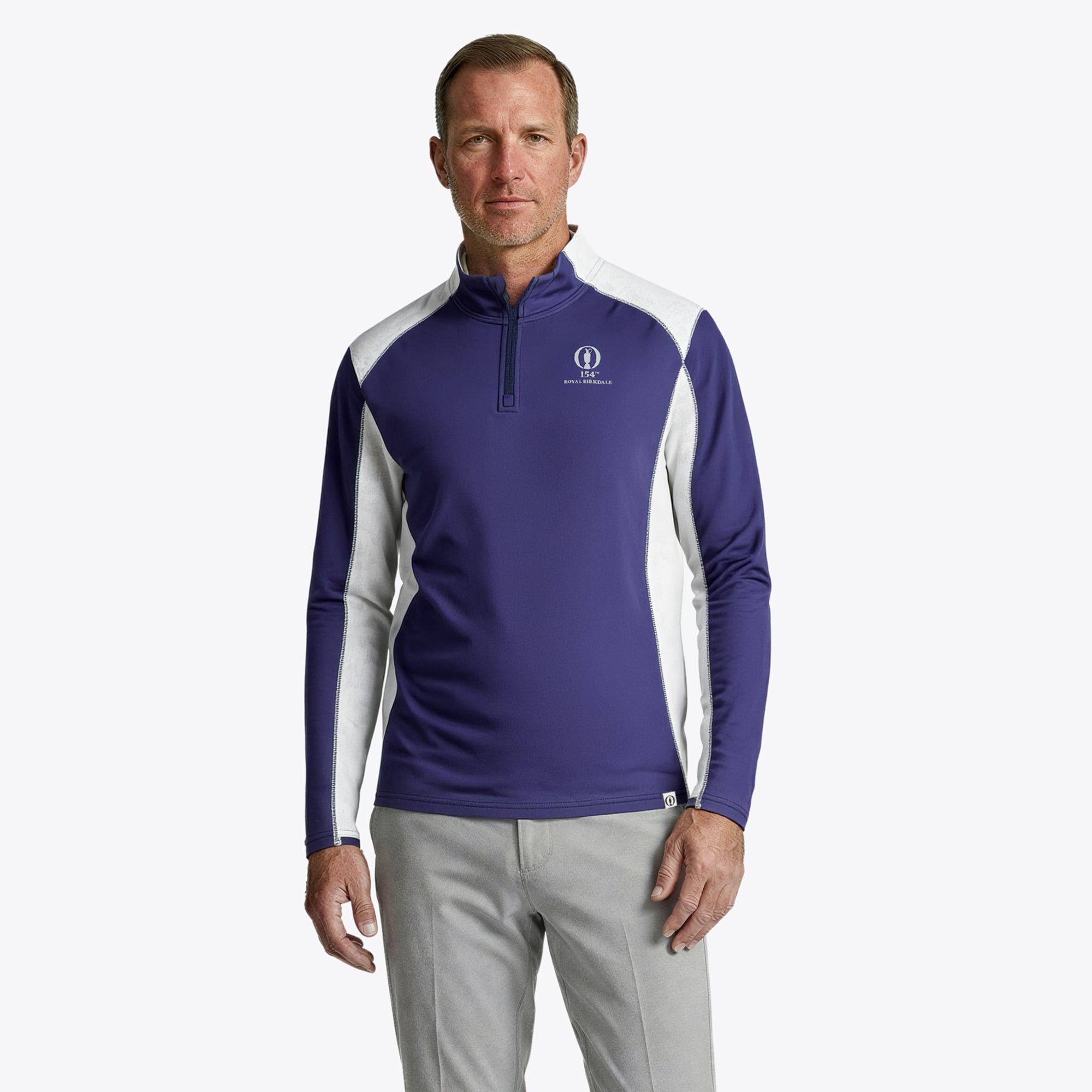 Maglia intermedia The Open 154th Royal Birkdale tecnica - Blu navy