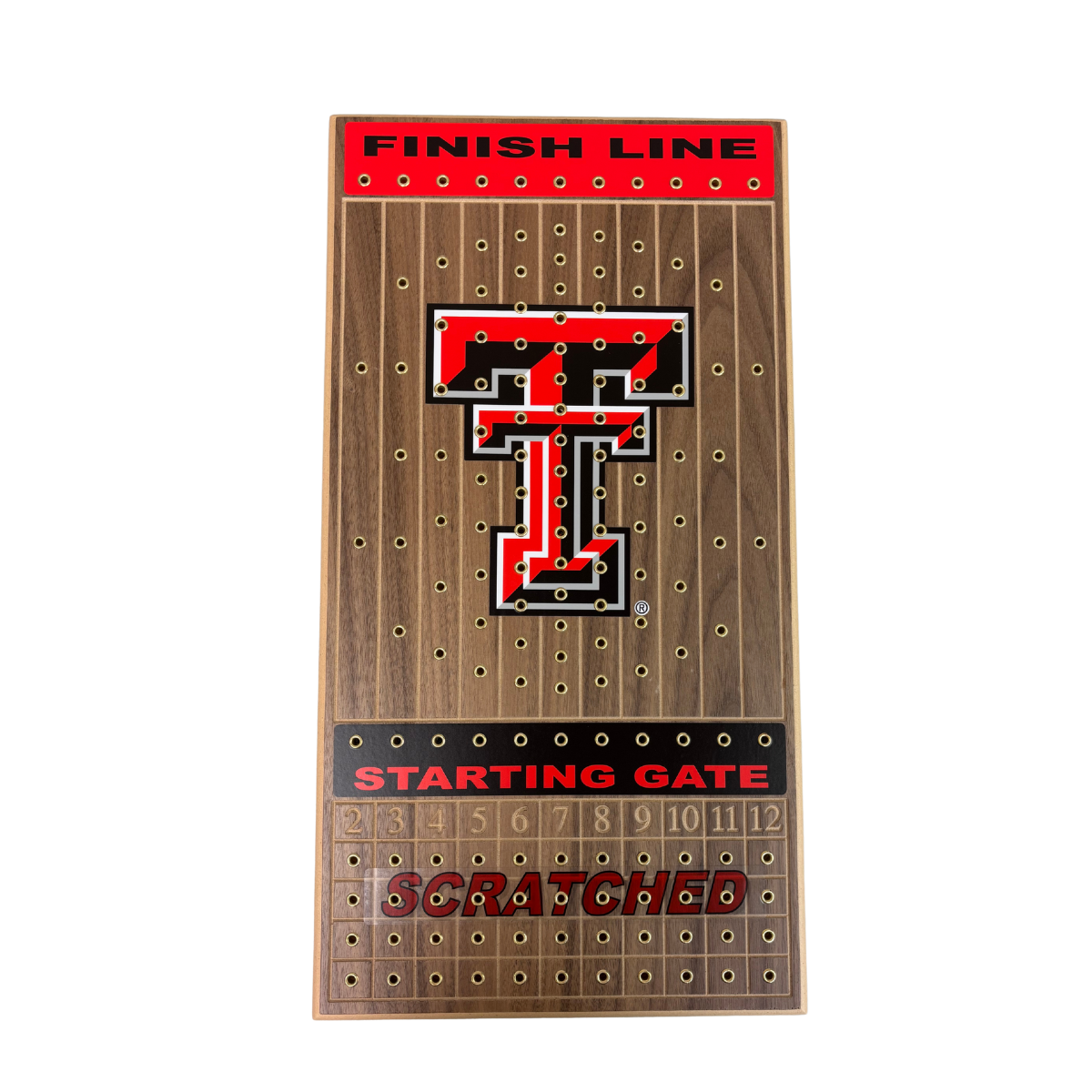 Walnut Texas Tech Red Raiders Horseracing Game