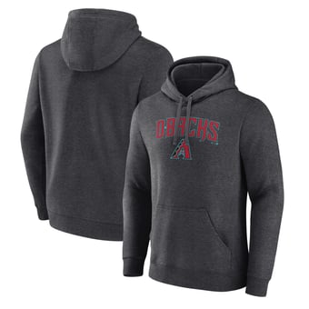 Men's Charcoal Arizona Diamondbacks Team Lockup Hoodie
