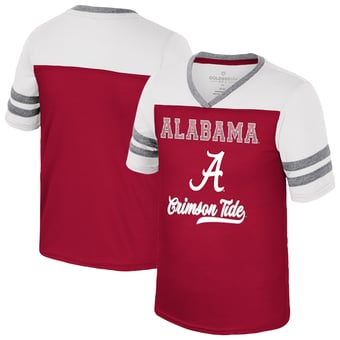 Girls Youth Colosseum Crimson Alabama Crimson Tide Princess Bubblegum Bling T-Shirt