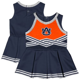 Girls Infant Colosseum Navy Auburn Tigers Lollipop Park Cheer Dress