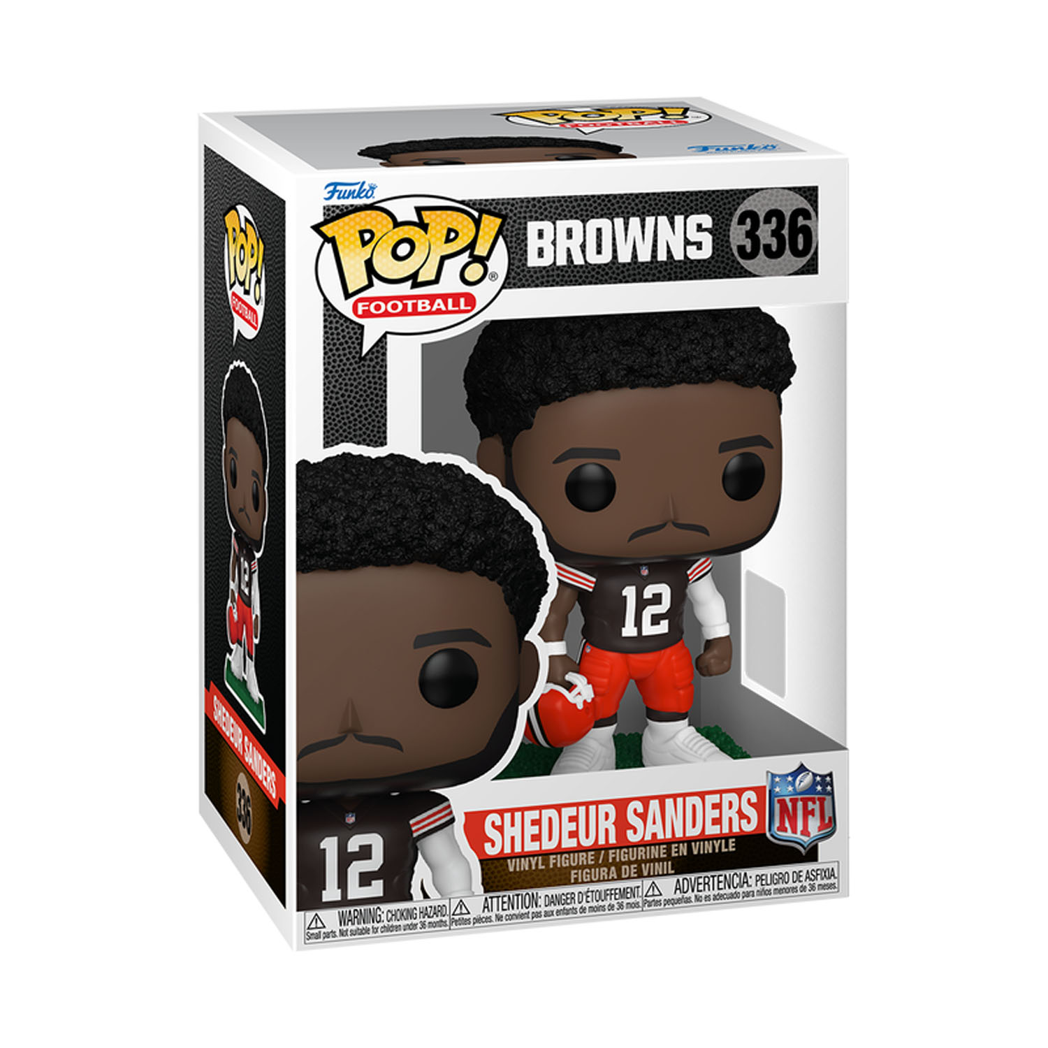 Funko Shedeur Sanders Cleveland Browns Pop! Vinyl Figure #336