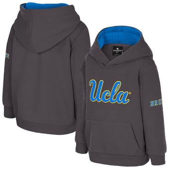 Toddler Colosseum  Charcoal UCLA Bruins Big Logo Fleece Pullover Hoodie