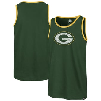 Men's '47  Green Green Bay Packers Premier Franklin Tank Top