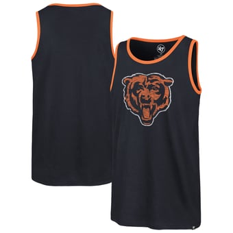 Men's '47  Navy Chicago Bears Premier Franklin Tank Top